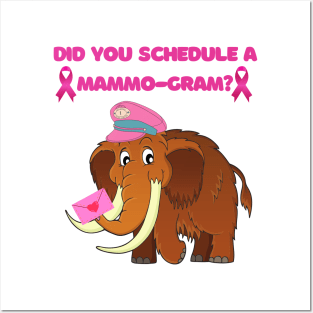 Mammo-gram Breast Cancer Prevention Posters and Art